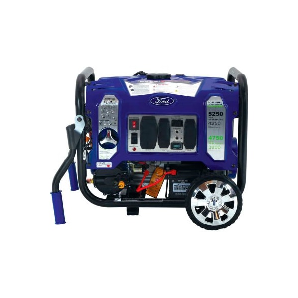 Pulsar Portable and Inverter Generator, Gasoline/Liquid Propane, 4,250 W/3,800 W Rated, Electric Start FG5250PBR - main